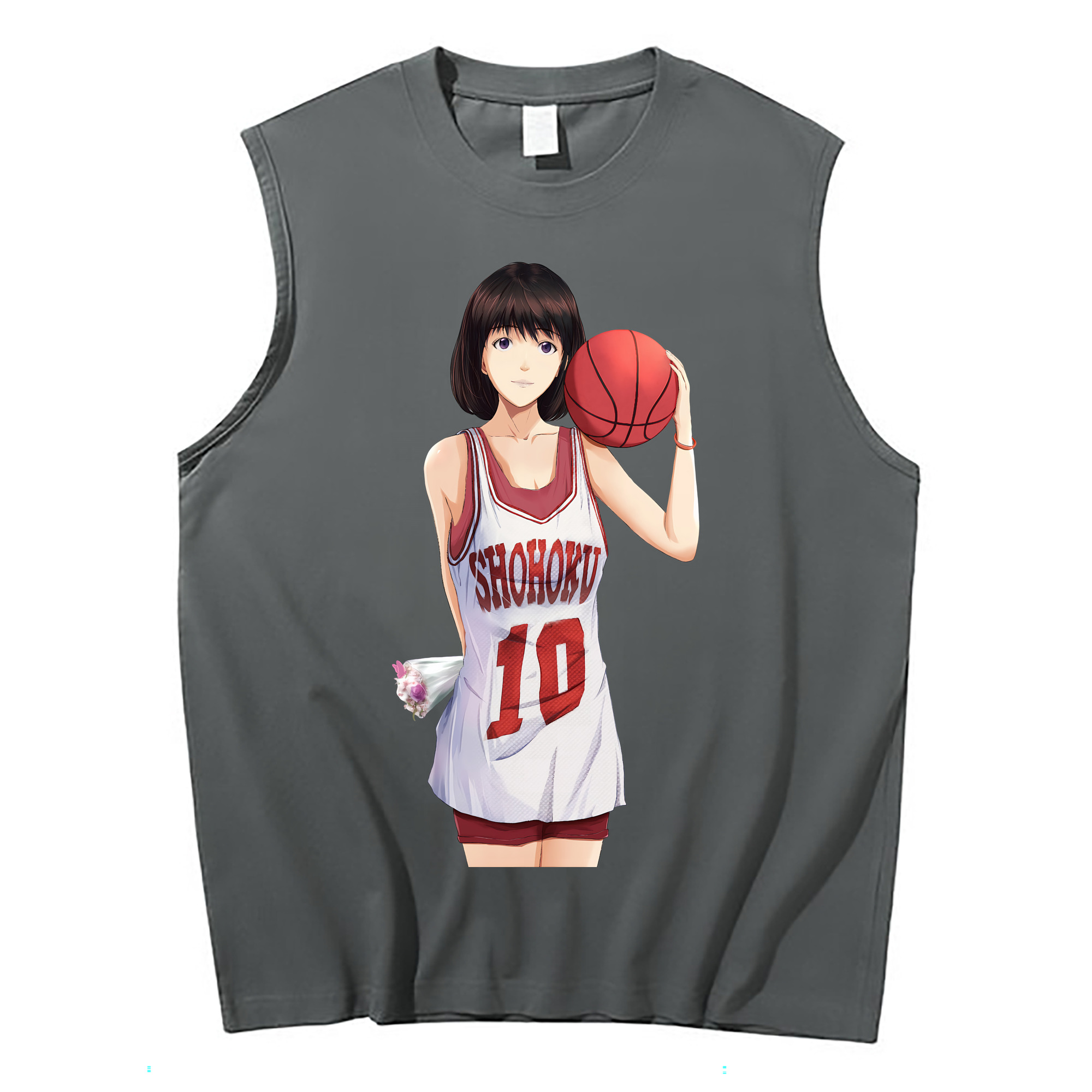 （画像用） SLAM DUNK／スラムダンク コットン100％タンクトップ（フロントプリント）